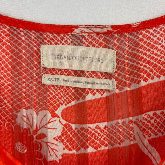 Urban Outfitters Floral Picnic Tiered Frock Mini Dress - Picture 3 of 8